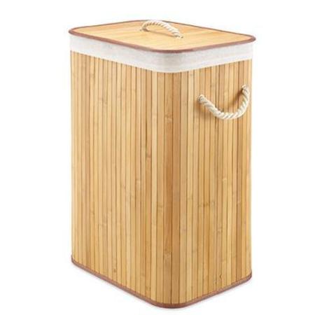 Whitmor Rect Bamboo Hamper Natural 6277-6702